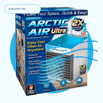 Arctic Air prikaz protoka zraka