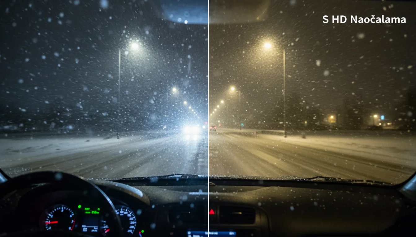 Usporedba vida s HD naočalama